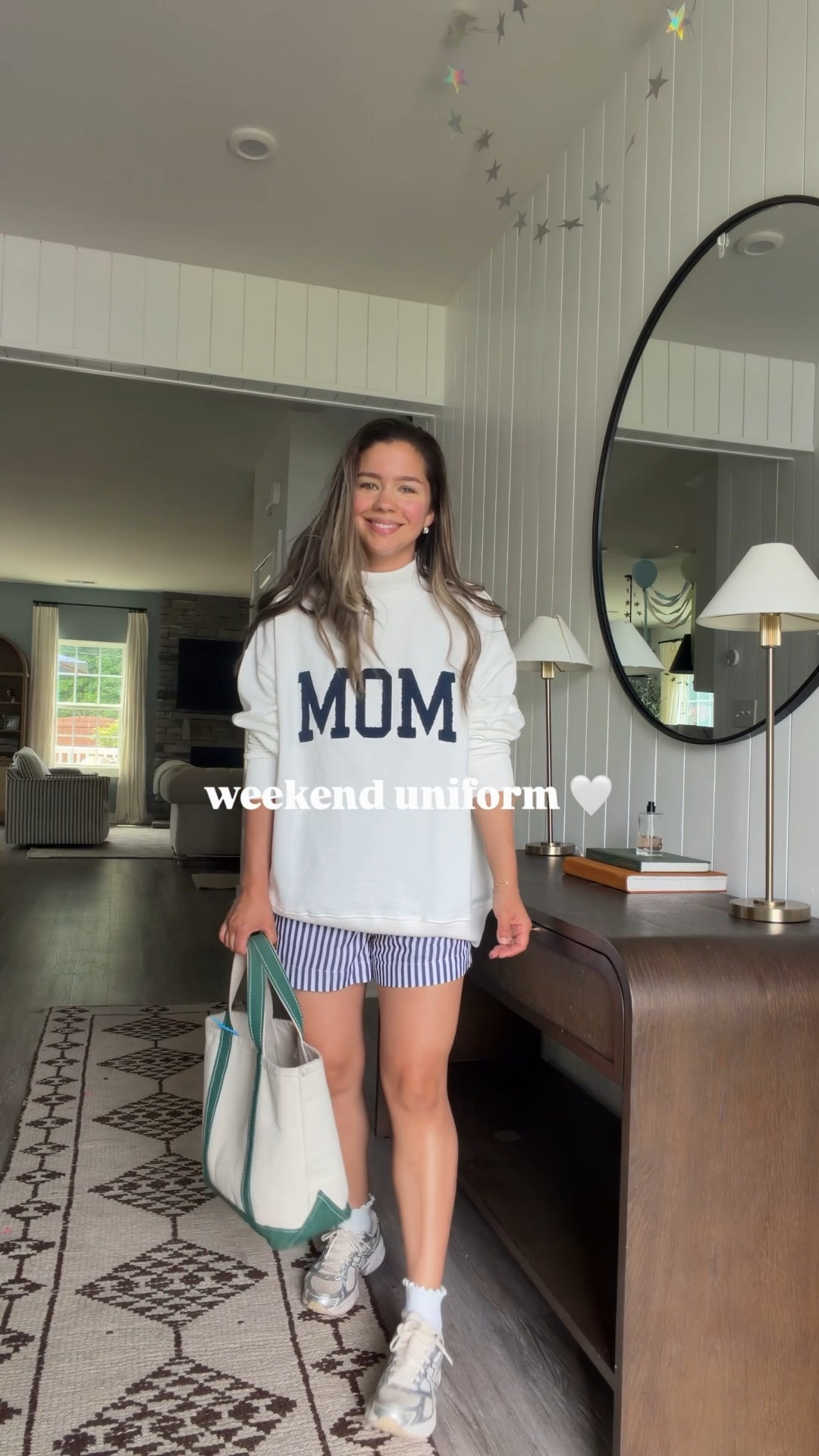 The floral shorts in products are the striped ones once you click on the link! ☀️ 

I got size XS in shorts they run a little big. Size small in sweatshirt. 



Casual
Petite
Mom outfit

#LTKmomlife #LTKgrwm #LTKootd