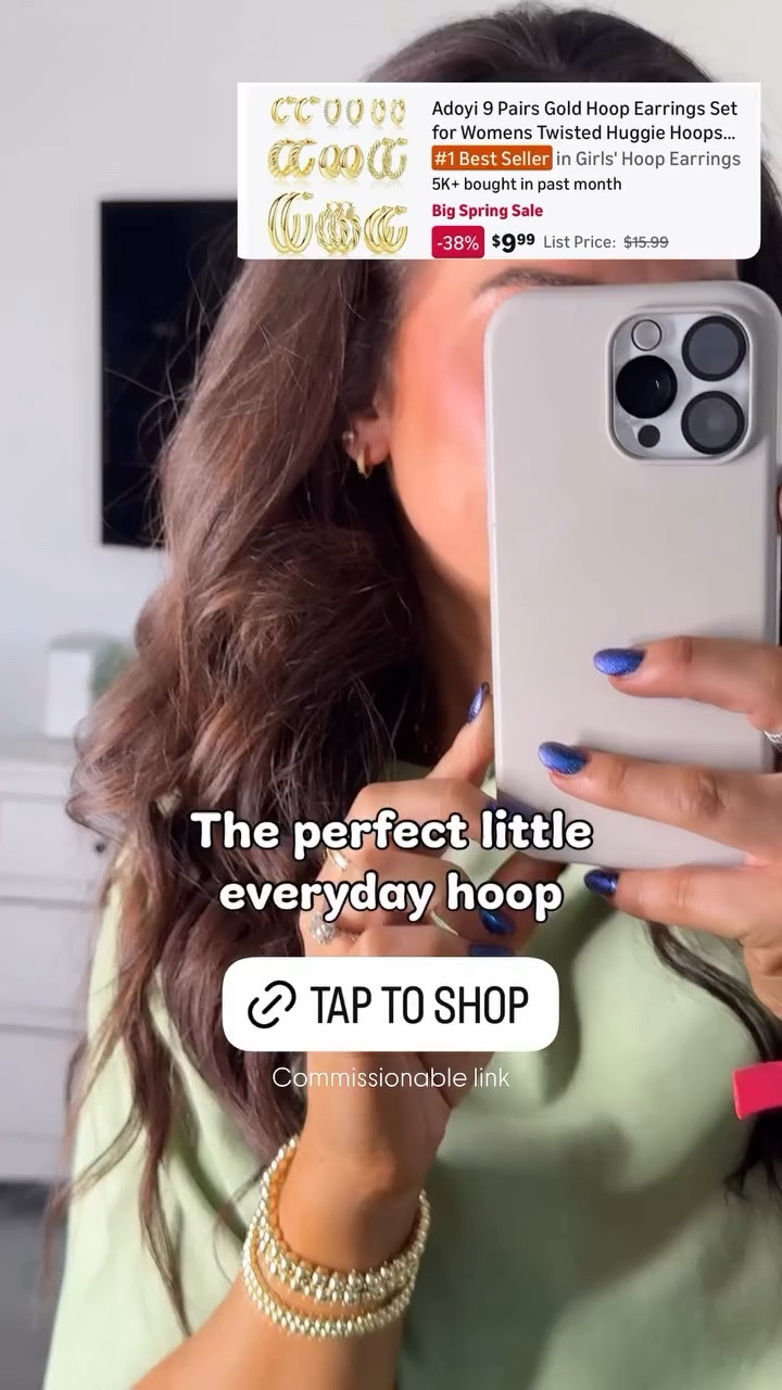 The perfect hoop set, under $10, & comes in silver

#LTKootd #LTKgrwm #LTKOver40