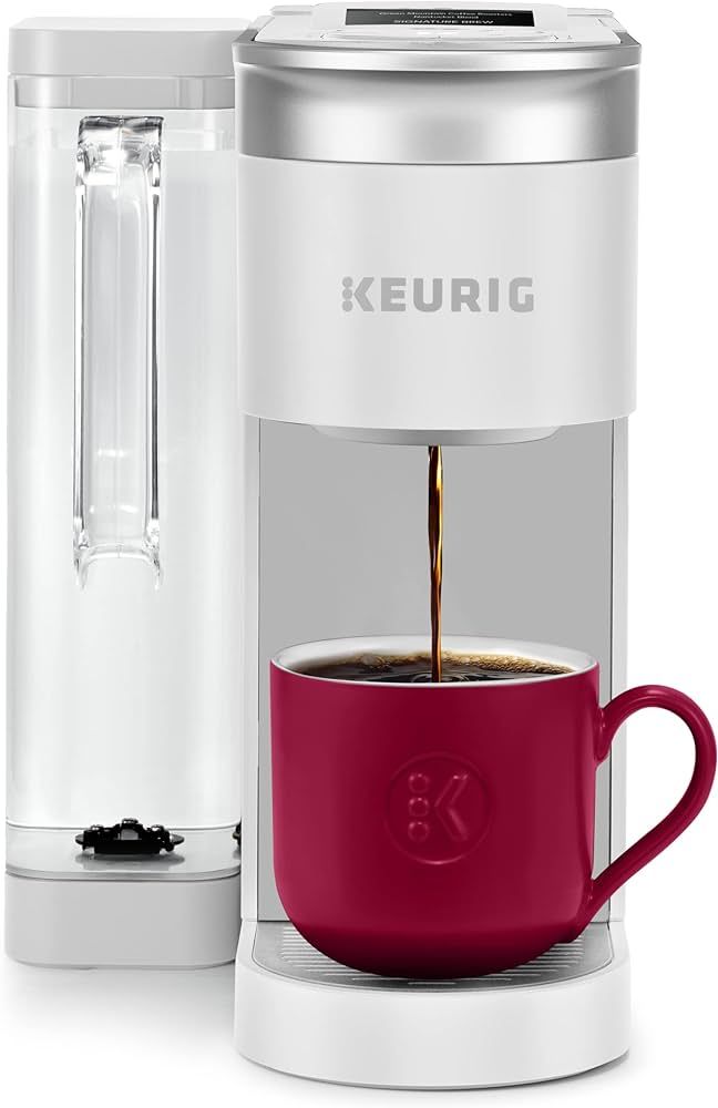 Keurig K-Supreme SMART Coffee Maker, MultiStream Technology, Brews 6-12oz Cup Sizes, White | Amazon (US)