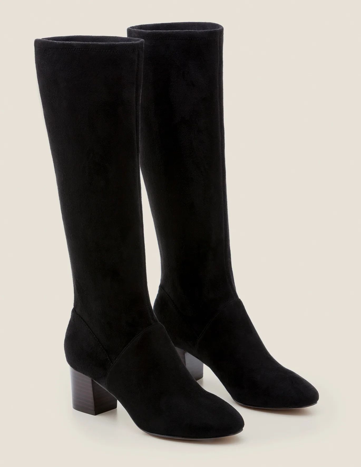 Round Toe Stretch Boots | Boden (US)