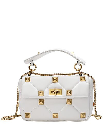 Studded Leather Shoulder Bag | Gilt & Gilt City