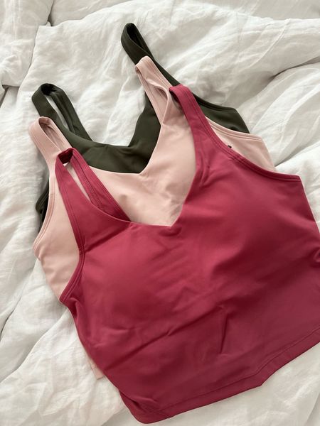 New workout sports bras for the summer heat I love the v shape. Super cute and comfy!!

#LTKU #LTKFestival #LTKActive