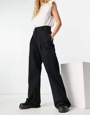 Ghost Angel tailored trouser in black | ASOS (Global)