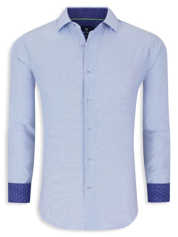 ​Slim Fit Pin Dot Button Down Shirt | Saks Fifth Avenue OFF 5TH