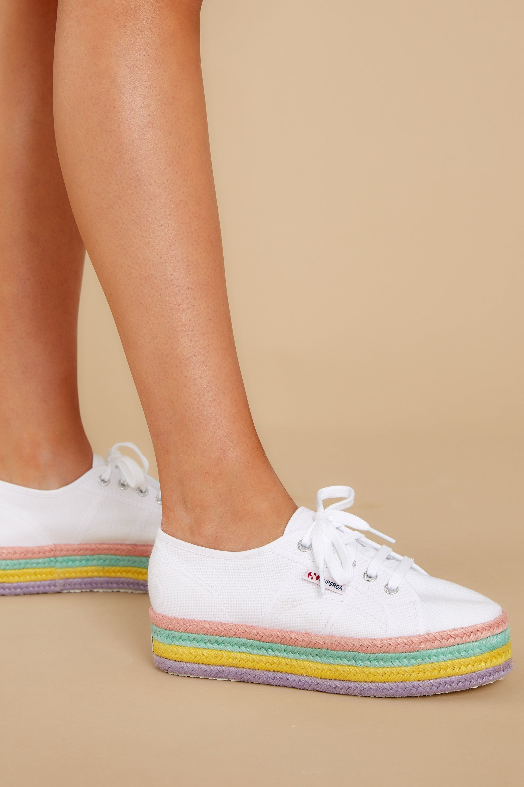 2790 Cotcoloropew Multi Platform Sneakers | Red Dress 