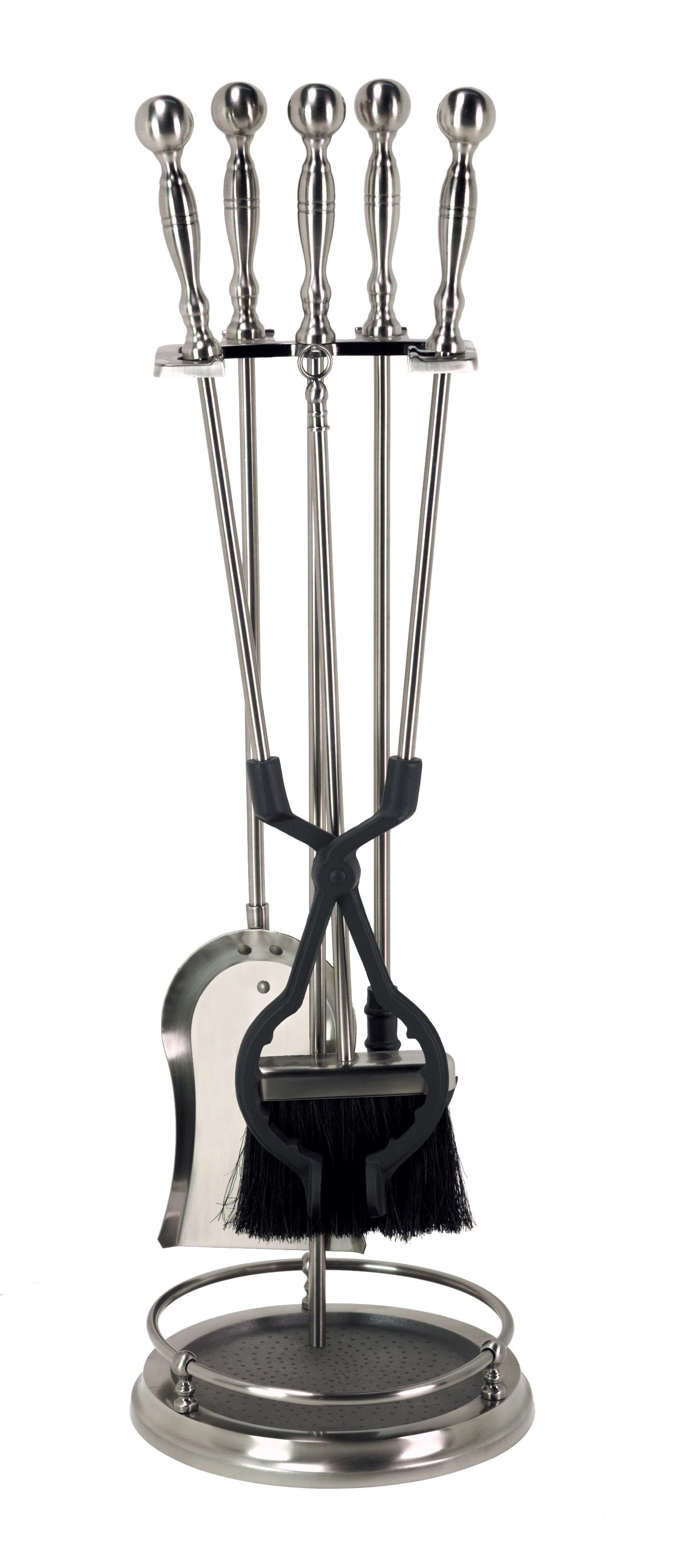 Linly Steel Fireplace Tool Set | Wayfair North America