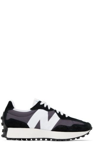 Black & White 327 Sneakers | SSENSE