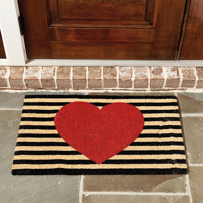 Heart Coir Mat | Ballard Designs | Ballard Designs, Inc.