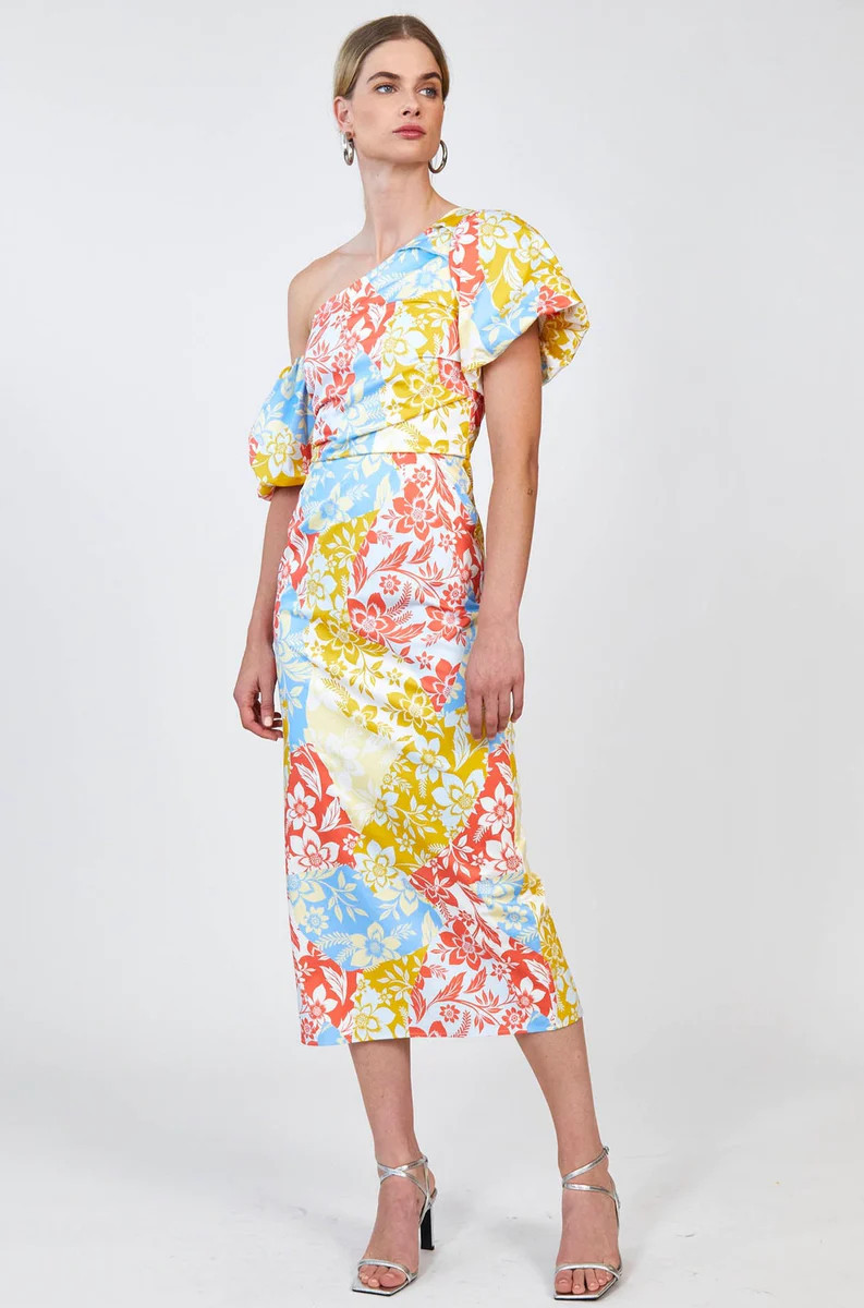 Margot Dress | Floral Midi Dress | Hunter Bell | Hunter Bell