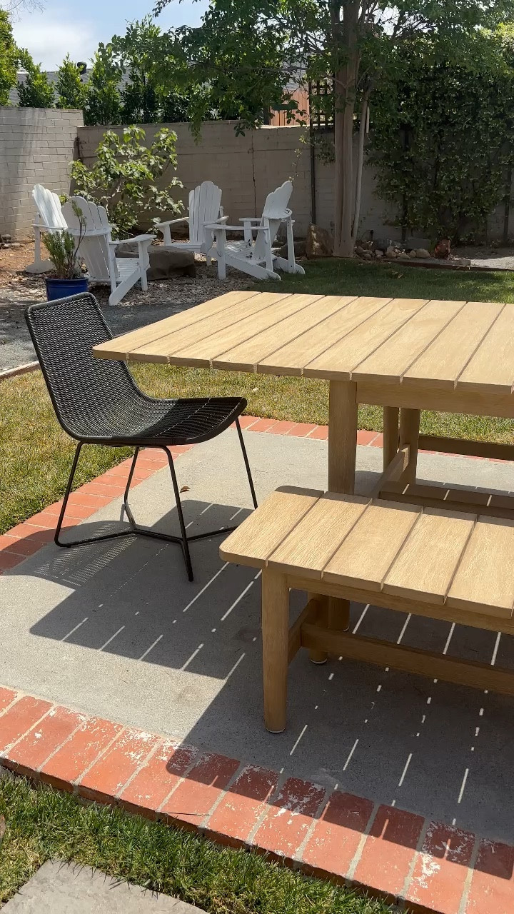 My client, Rosanna’s amazing backyard is ready for her daughter’s graduation party!  This large outdoor table from west elm is on sale this weekend!  

#LTKHome #LTKSeasonal #LTKParties