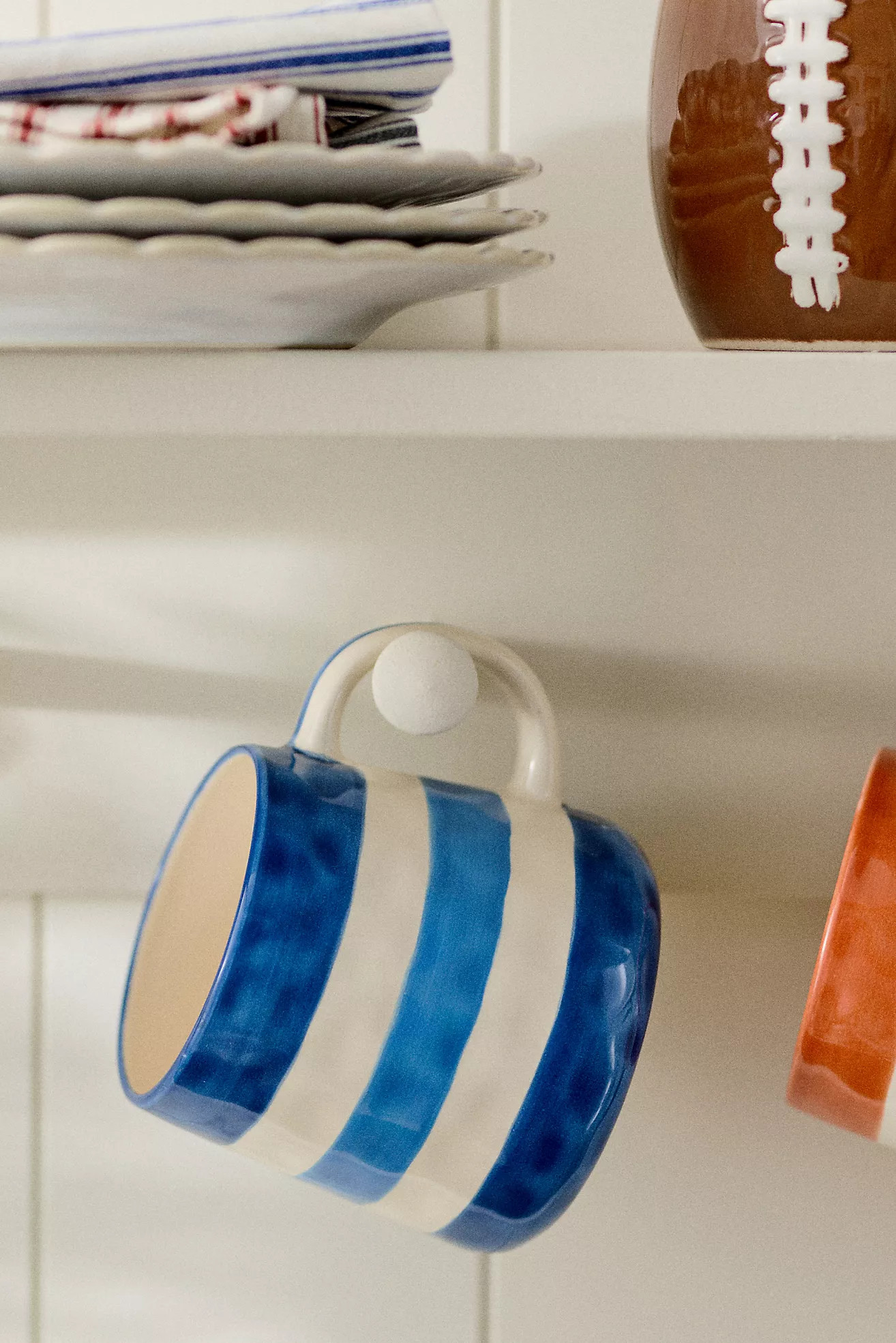 Go Sports! Handpainted Stoneware Mug | Anthropologie (US)