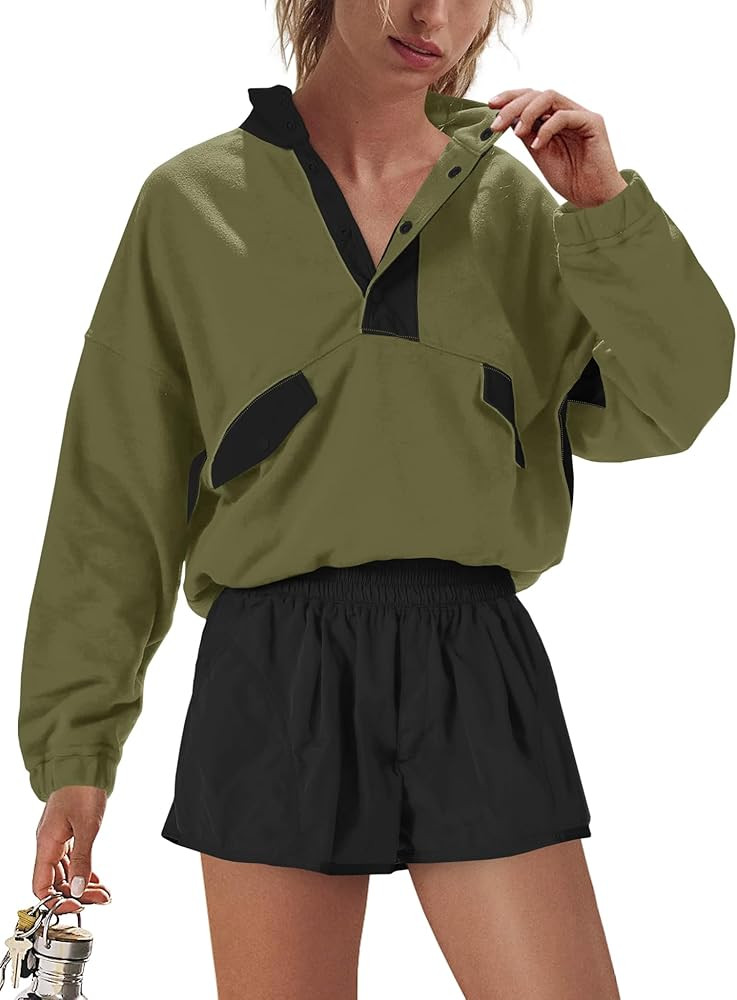 Nirovien Womens Workout Sets Athletic Activewear 2 Piece Sets Two Piece Outfits Pullover Sweatshi... | Amazon (US)