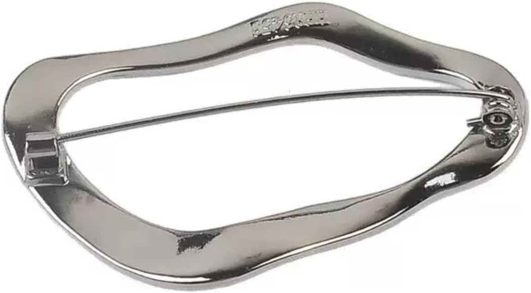 Geometric Gold Brooches for Women Men,Liquid Irregular Round Knot Brooch Pin,Suit Jacket Sweater ... | Amazon (US)