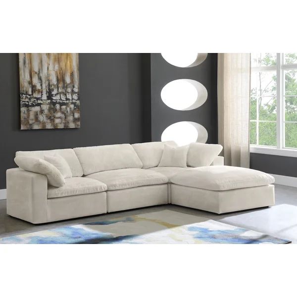 Millersburg 4 - Piece Upholstered Sectional | Wayfair North America