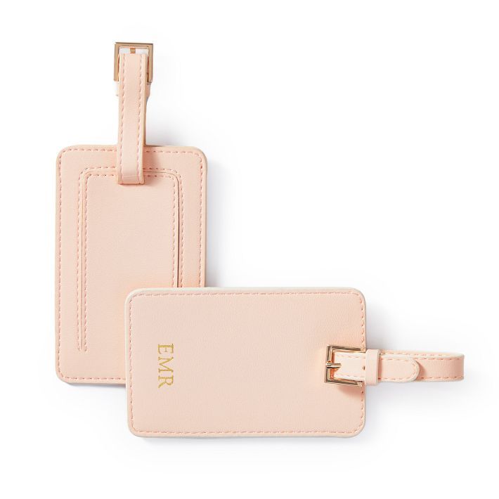 Fillmore Vegan Leather Luggage Tag | Mark and Graham