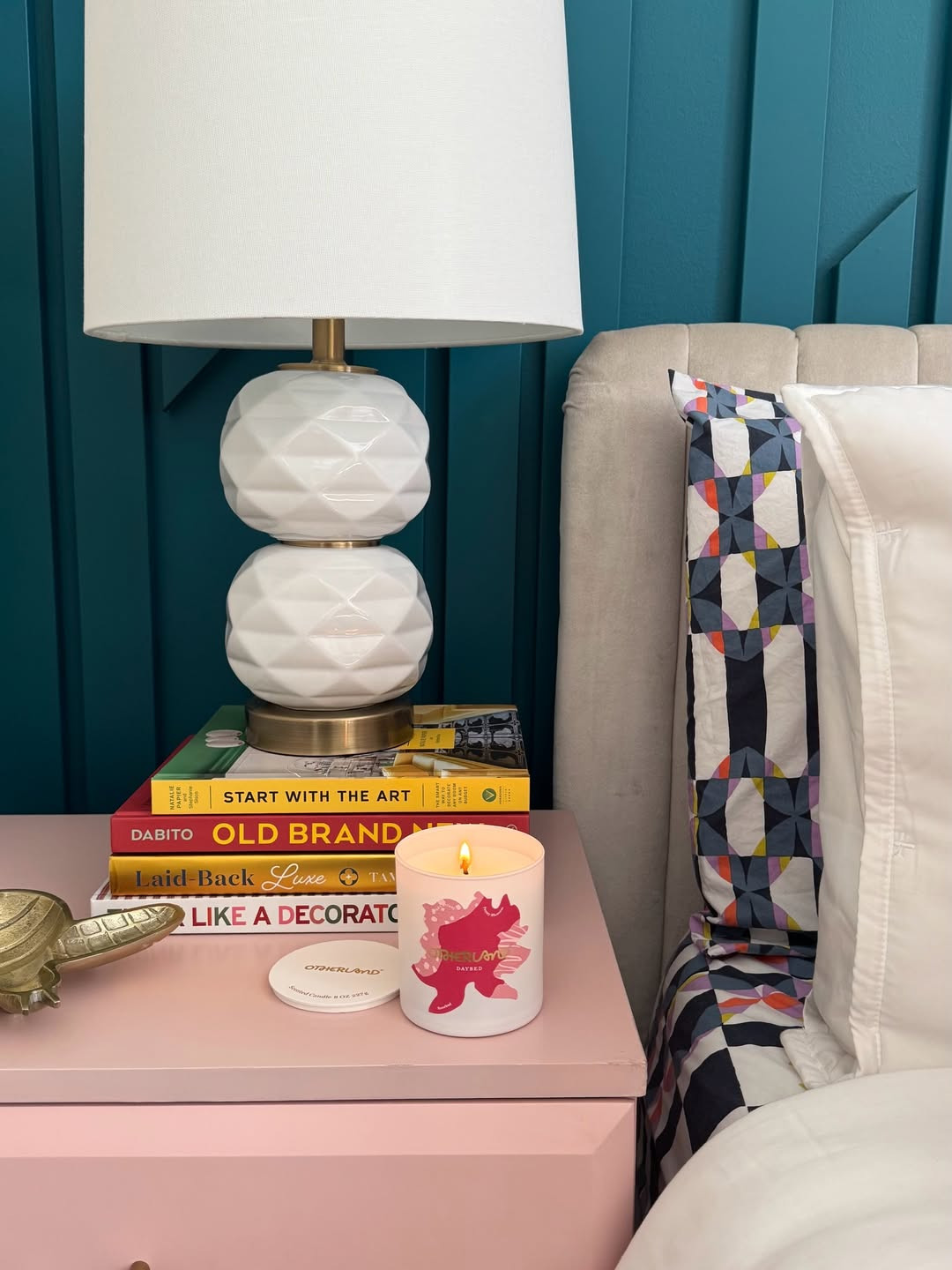 No matter what room I’m designing in my maximalist home, a space doesn’t truly feel finished unless it smells amazing. ✨ #SponsoredbyOtherland

@Otherlandco candles are one of my favorite ways to elevate a room — from their colorful, art-inspired vessels to their luxury, perfumer-crafted scents, they’re a must-have for thoughtful home styling. Here are my go-to home fragrance scents for every space:

🕯 CARDAMOM MILK
With notes of frothy milk, praline woods, and cardamom, this scent is perfect for mornings. I love lighting it in the bathroom before brewing my first cup of coffee — warm, cozy, and grounding.

🕯 NECTAR POP
Golden mango, coconut cream, and chili salt come together for a bold, tropical vibe. This one instantly transforms my living room and kitchen into a sun-soaked escape.

🕯 DAYBED
Red currant, peony blossom, and rosebud create a soft, floral scent that makes my guest bedroom feel like a fresh bouquet — welcoming and serene.

If you’re looking to refresh your home with luxury candles, elevated home fragrance, and designer décor accents, Otherland is it. Shop these candles now! 🛒

#EscapetoOtherland #HomeFragrance #LuxuryCandles #InteriorStyling #HomeDecorMustHaves #MaximalistHome #ScentStyling #TargetFinds #DesignerCandles 

 #LTKHome