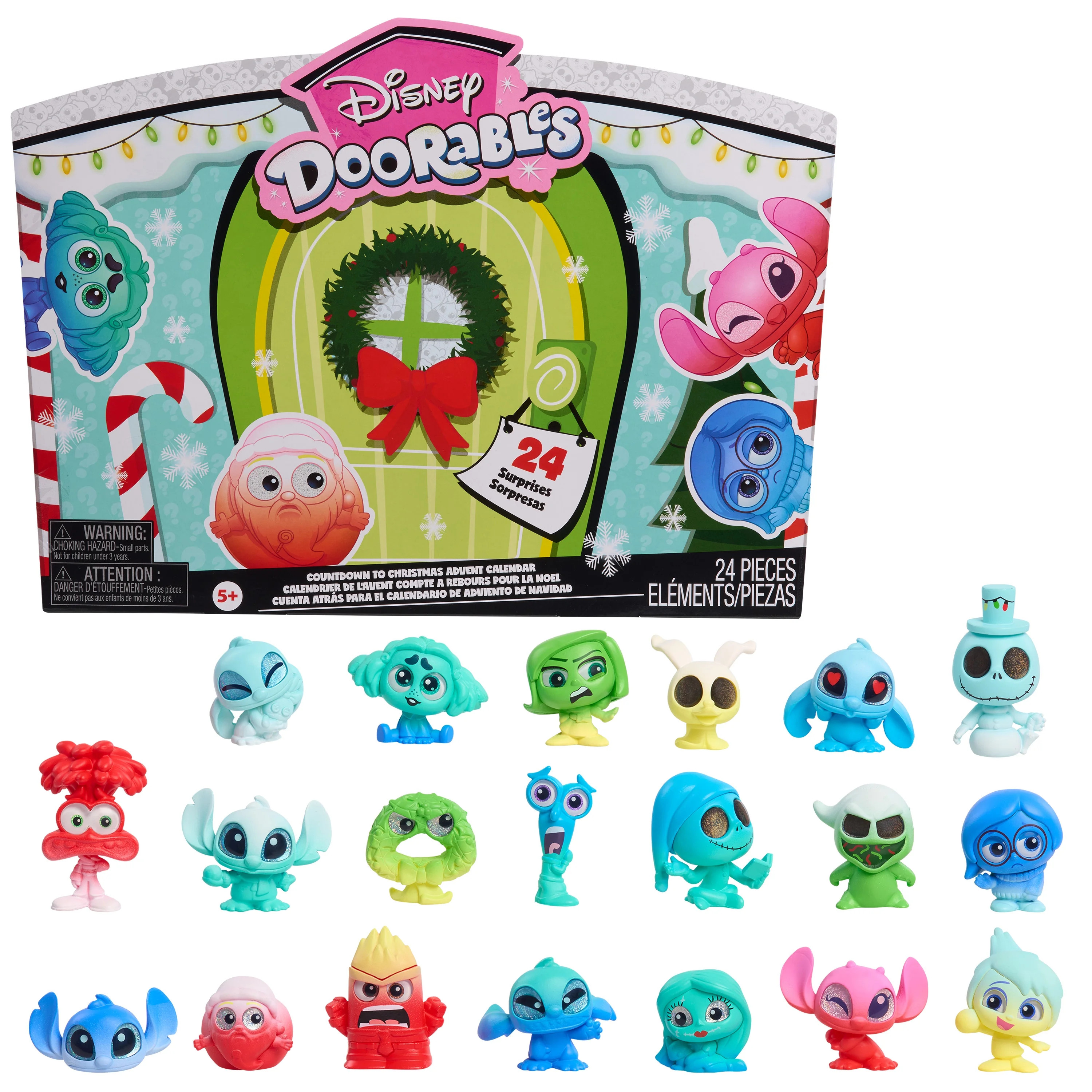 Disney Doorables Advent Calendar, Collectible 1.5 inch Toy, Boys and Girls Ages 5 and up | Walmart (US)