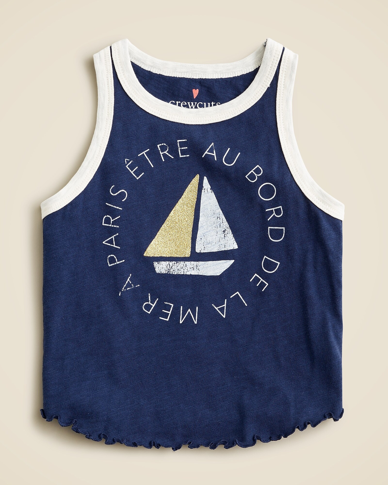 Girls' everyday graphic tank top | J. Crew US