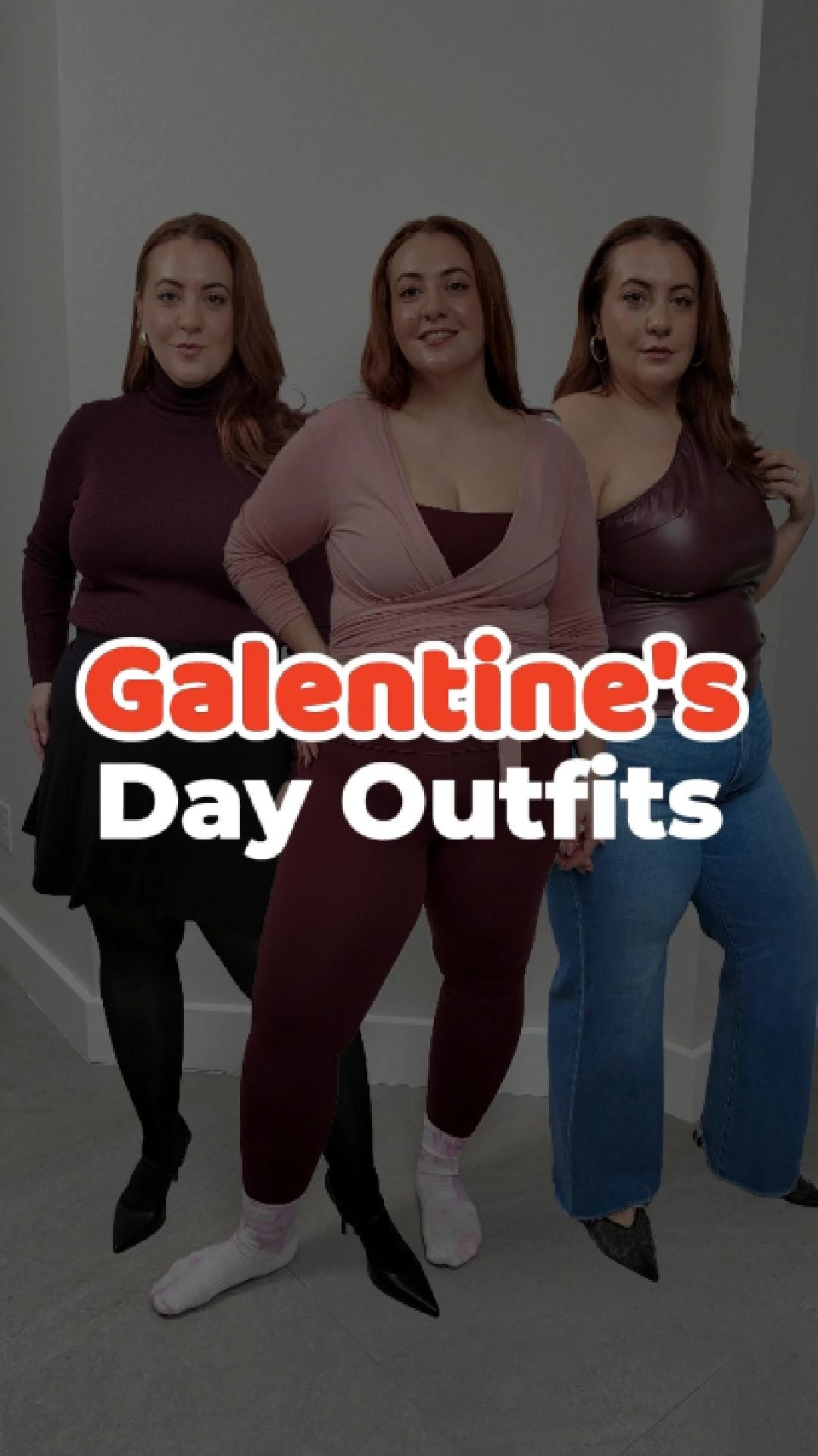You have the perfect Galentine's Day outfit in your closet already, I promise. Here are three ideas so you don't have to panic-buy anything new.

#galentinesdayoutfit  #shopyourcloset  #outfitinspo  #styletips  #midsizefashion

#LTKMidsize #LTKValentine