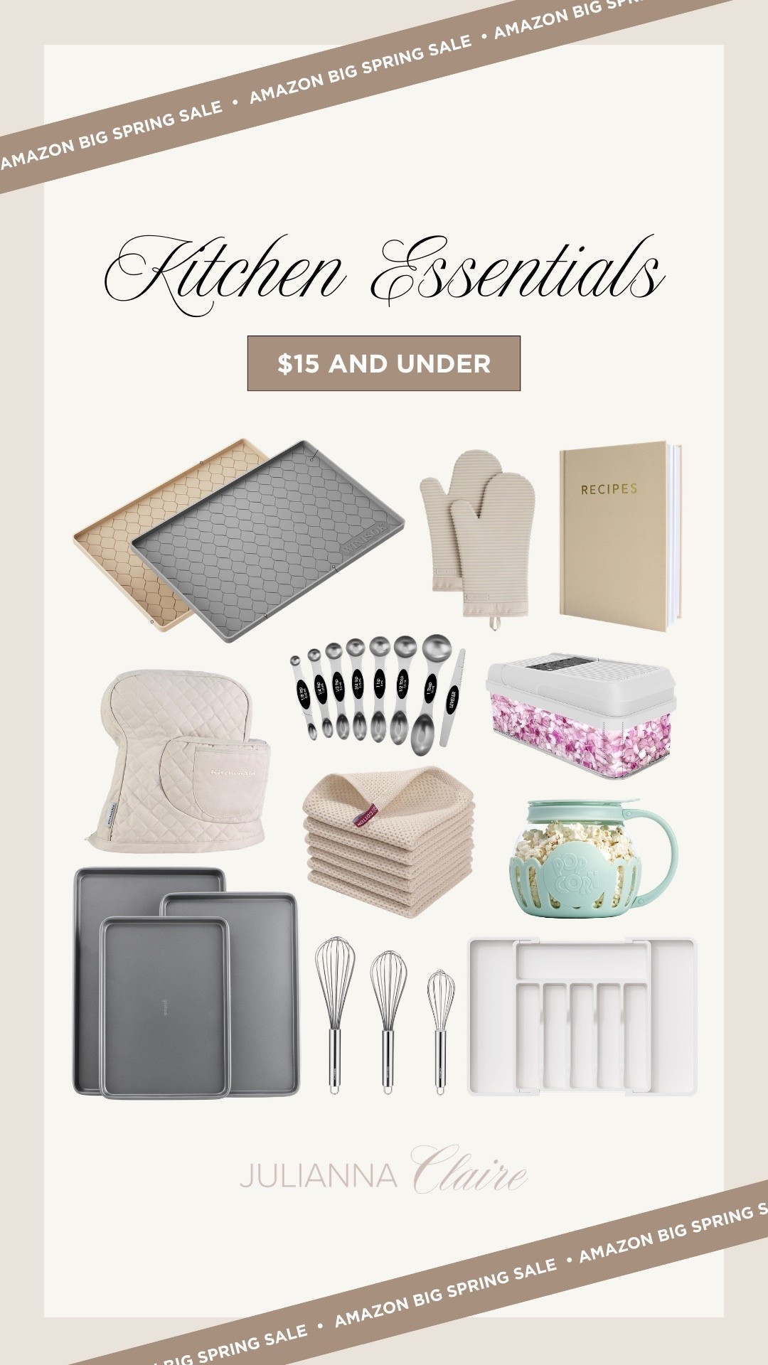 Amazon big spring sale finds: kitchen essentials $15 and under!

#LTKHome #LTKSaleAlert