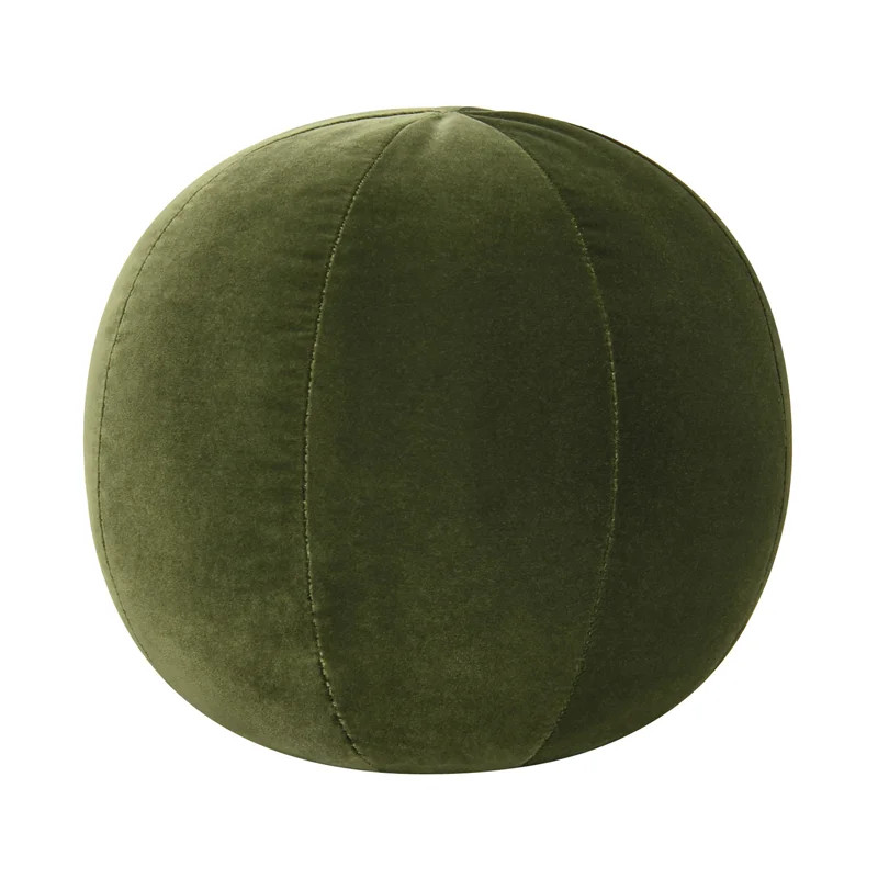 Luna 12" Round Sphere Accent Ball Throw Pillow | Wayfair North America