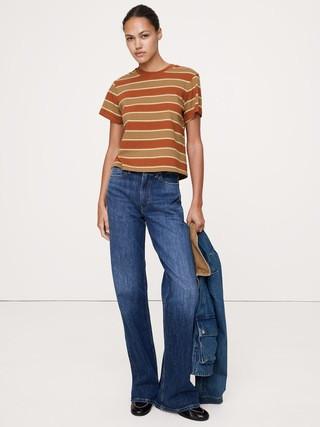 Vintage Cotton Crew-Neck T-Shirt | Banana Republic (US)