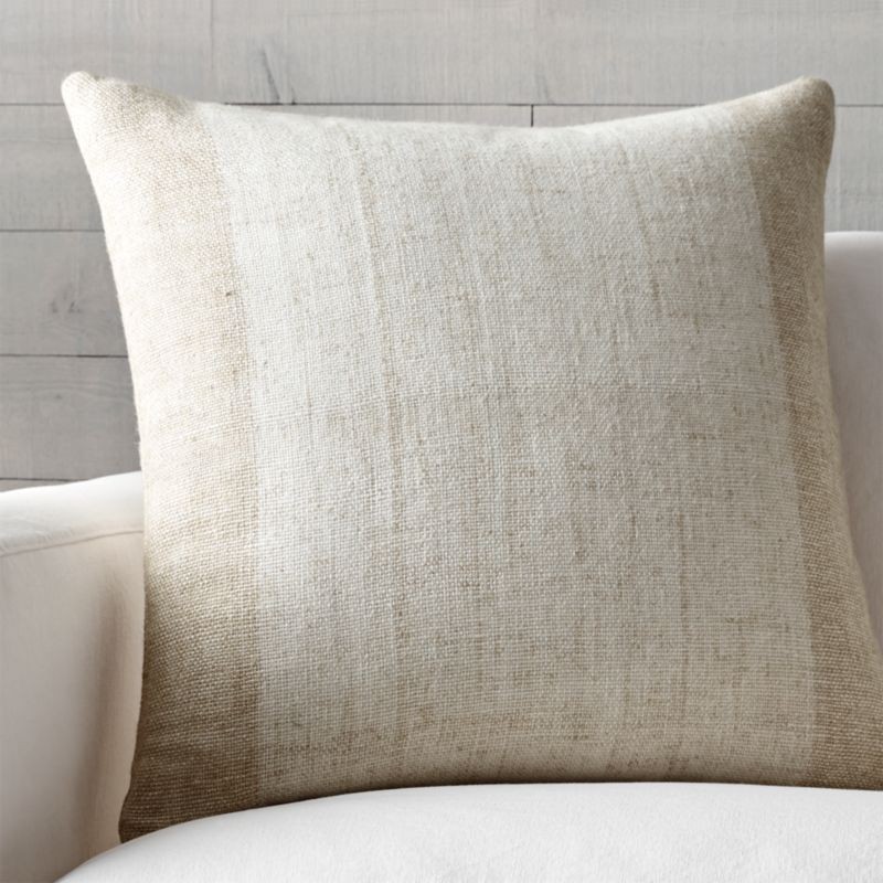 Avi Toast 23" Pillow | Crate & Barrel