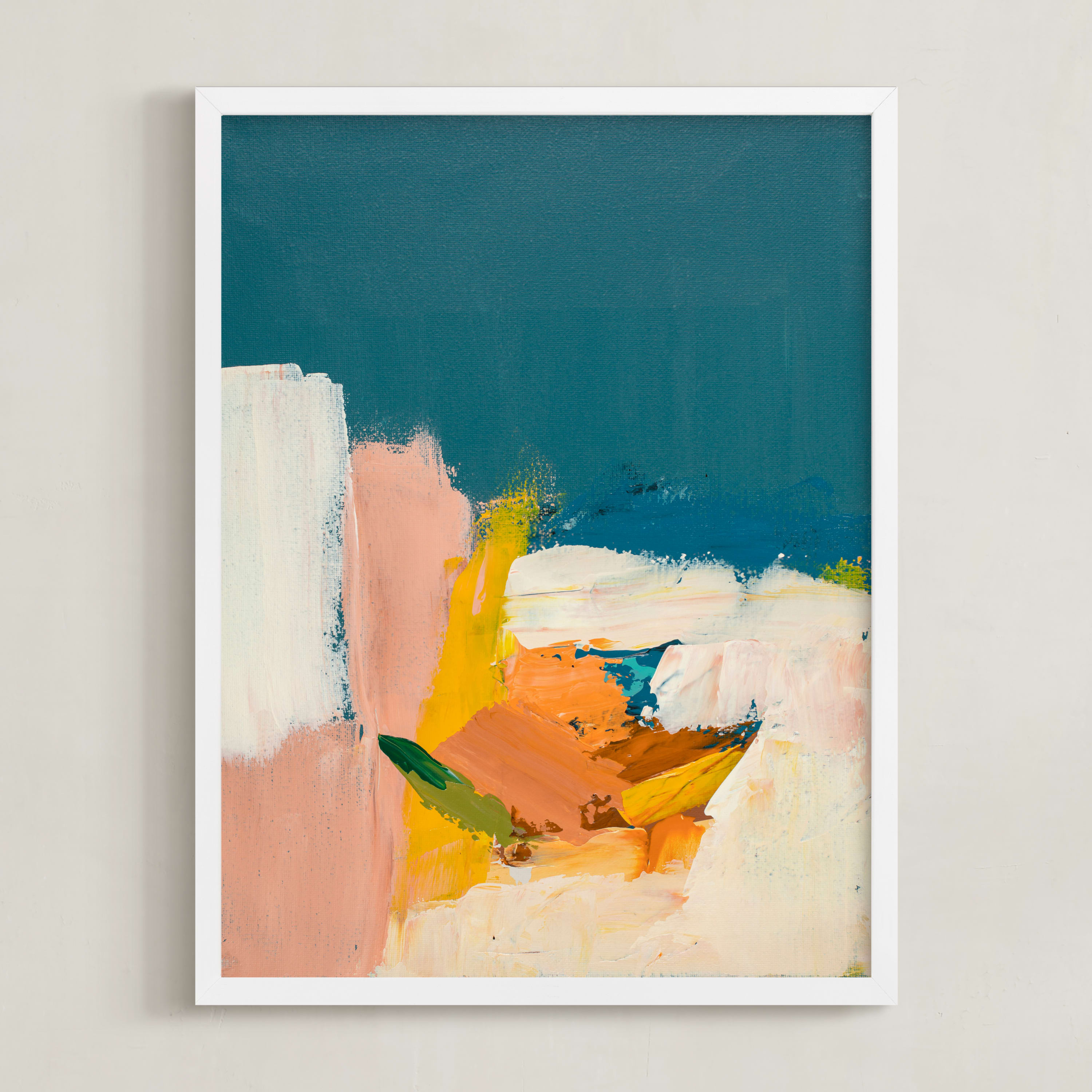 "Boat Dock" - Painting Limited Edition Art Print by Caryn Owen. | Minted