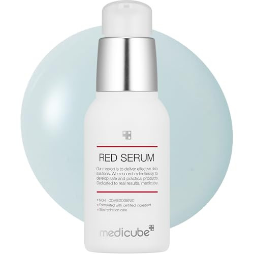 Medicube Red Serum 2.0 || Low-irritating formula for breakout-prone skin | Soothing and relieving | Formulated with BHA, Niacinamide & Adenosine | Non-comedogenic | Korean skincare (1.01fl.oz.) | Amazon (US)