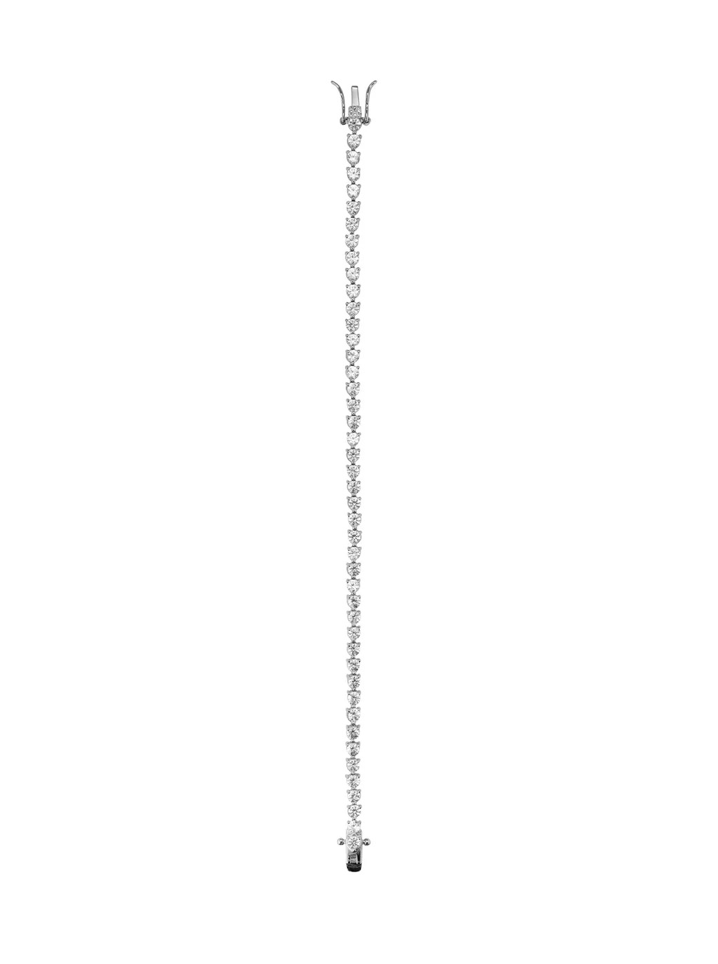 BENNINGTON RIVIÈRE BRACELET IN LAB WHITE SAPPHIRE | Dorsey