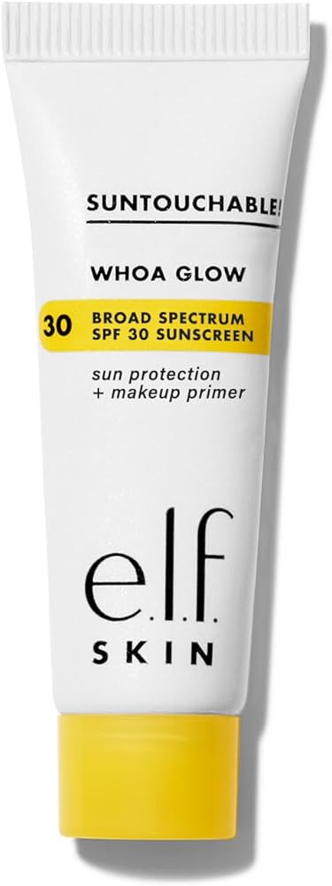 SKIN Suntouchable Whoa Glow SPF 30 MINI 0.34 FL OZ Lightweight Sunscreen & Makeup Prime TRAVEL | Amazon (US)
