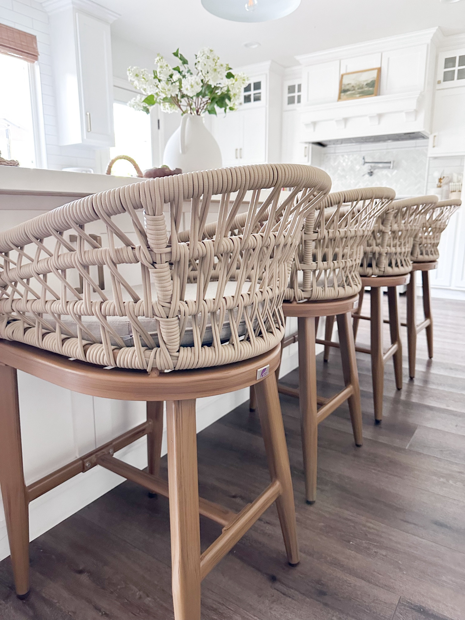 Indoor outdoor counter stools ! Perfect if you have kids super easy to clean
Use code 10Teresafans for additional discount 

#LTKSummerSales 

#LTKHome