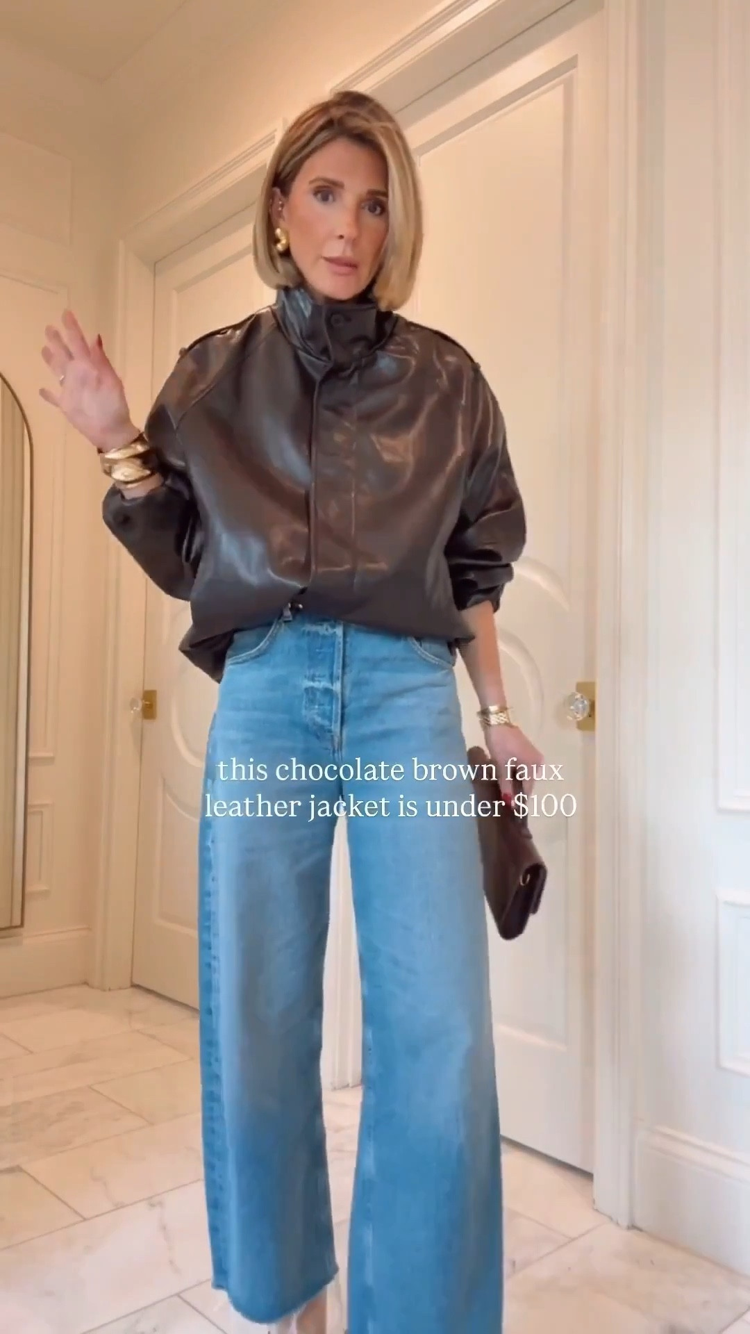 I just love this Zara leather jacket and it’s under $100! 


#LTKFindsUnder100 #LTKootd