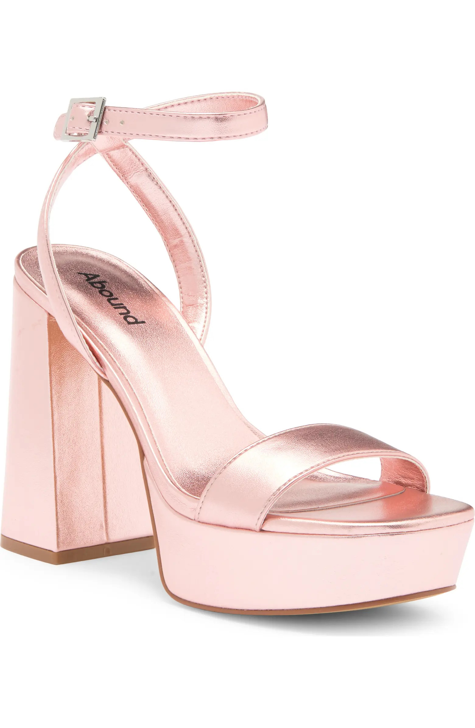 Monica Block Heel Platform Sandal (Women) | Nordstrom Rack