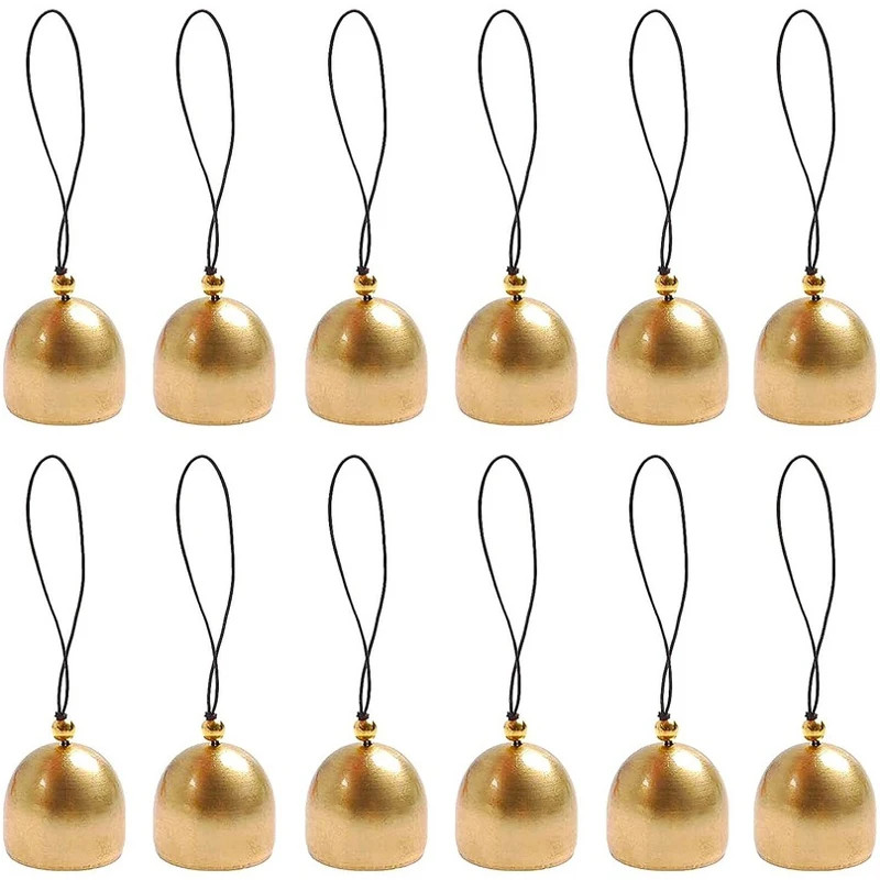 Diy latão mini sino para o vento carrilhão porta sino decorações de natal acessórios de bron... | Aliexpress BR (BR)