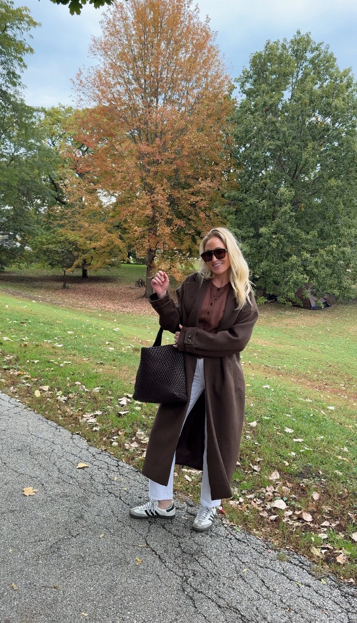 Fall outfit idea! Everything I’m wearing runs tts- I sized up in sweater! 

#LTKStyleTip #LTKFindsUnder100 #LTKSeasonal