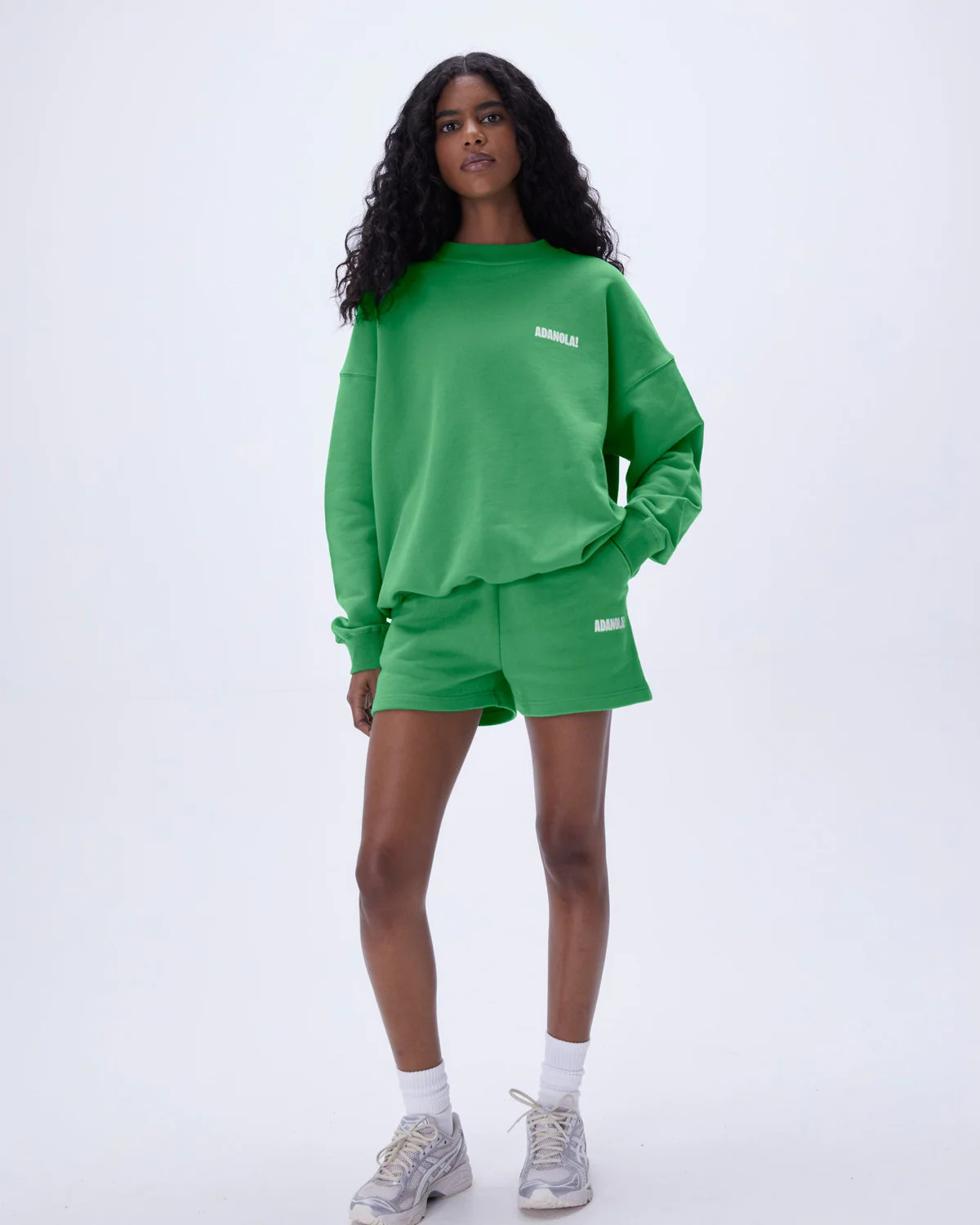 Resort Sports Sweat Shorts - Kelly Green | Adanola UK