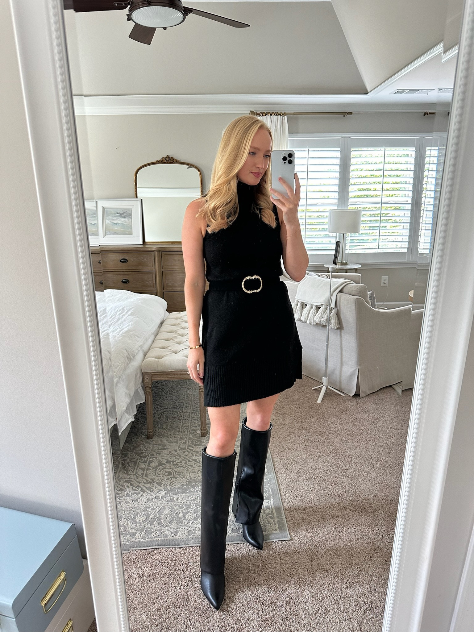 Chic fall date night look from Walmart! Wearing size small. Fall outfits // transitional outfits // workwear // work outfits // date night outfits // girls night out outfits // little black dress // Walmart finds // Walmart fashion  

#LTKStyleTip #LTKSeasonal #LTKWorkwear