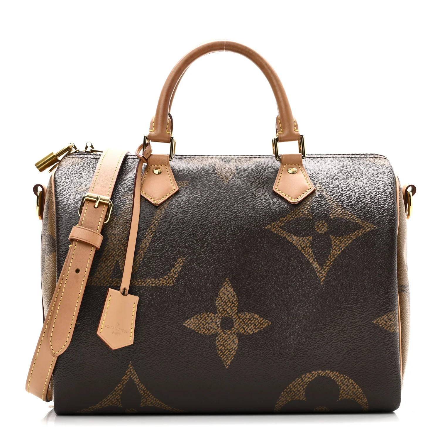 Reverse Monogram Giant Speedy Bandouliere 30 | FASHIONPHILE (US)