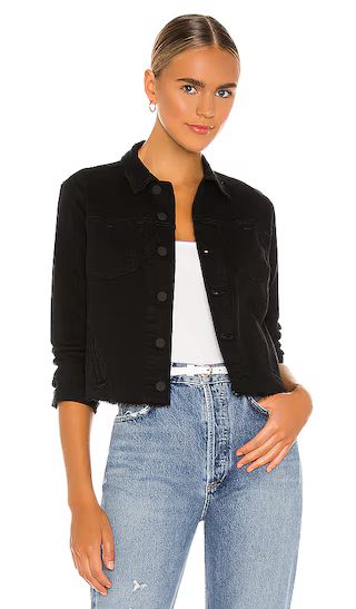 Janelle Jacket in Saturated Black | Revolve Clothing (Global)