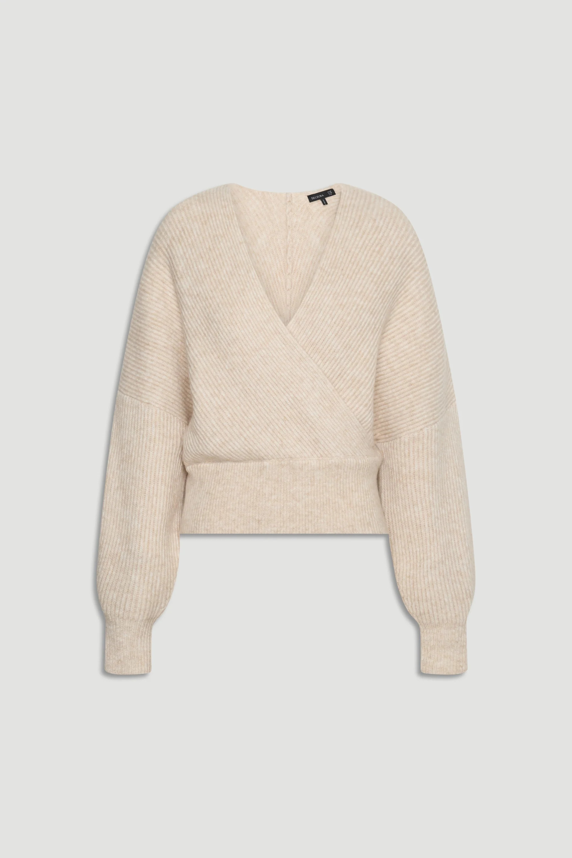 Harper Crossover Jumper - Shell | DECJUBA