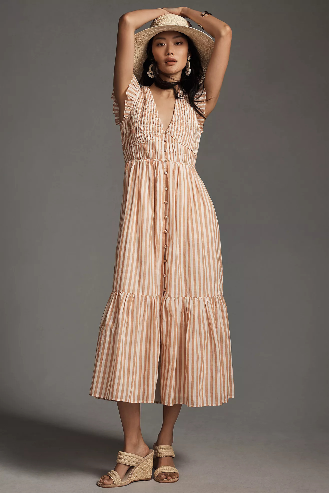 The Peregrine Midi Dress | Anthropologie (US)