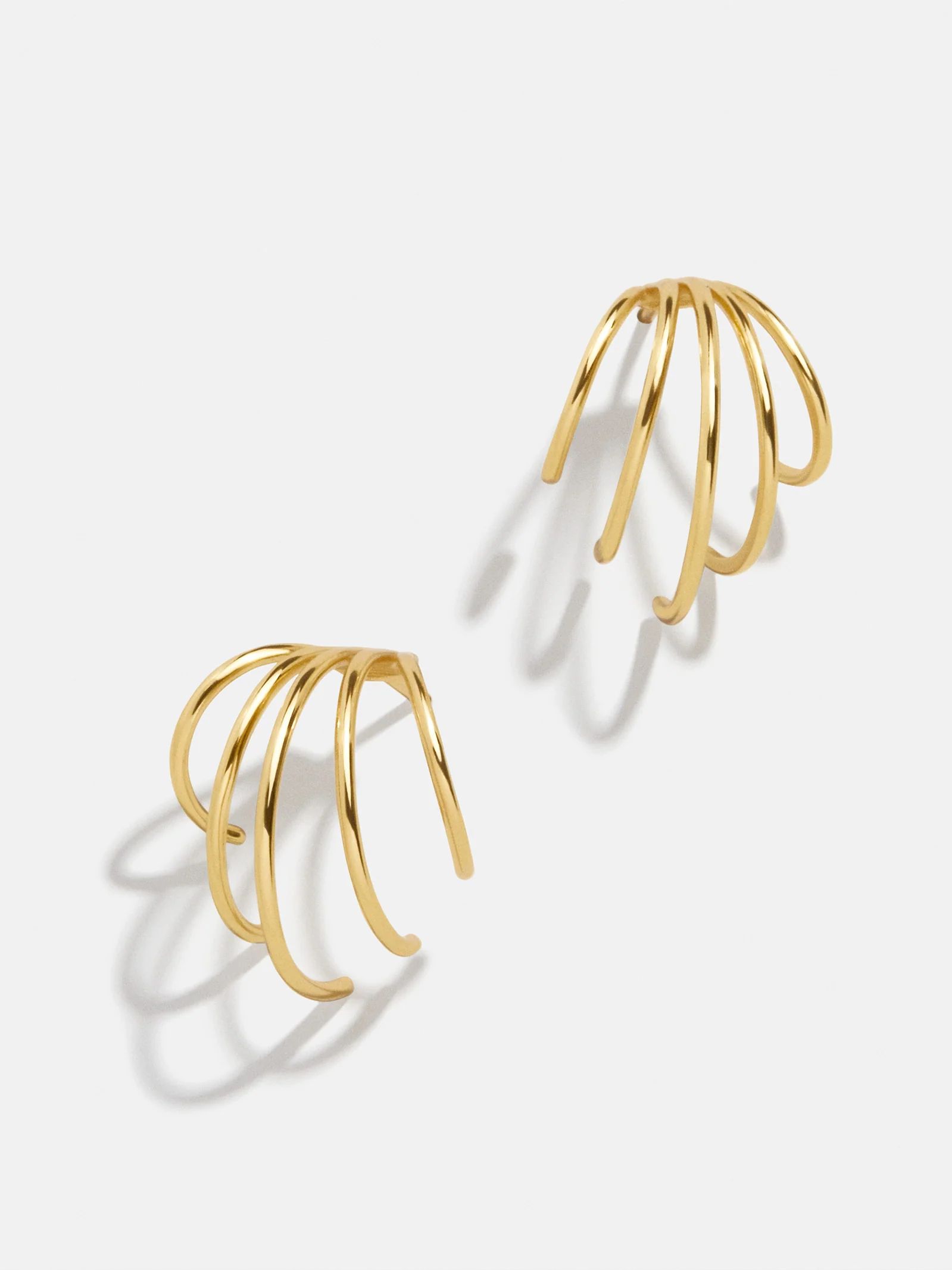 Abby 18K Gold Earrings - Gold | BaubleBar (US)
