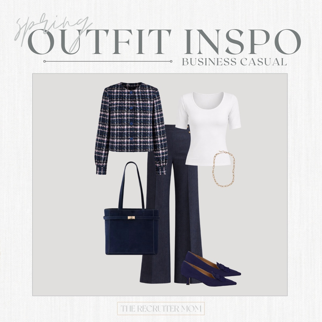 Early Spring Transition Workwear Tweed Jacket and Trouser Jeans Business Casual  

 

#LTKOver40 #LTKFindsUnder100 #LTKWorkwear