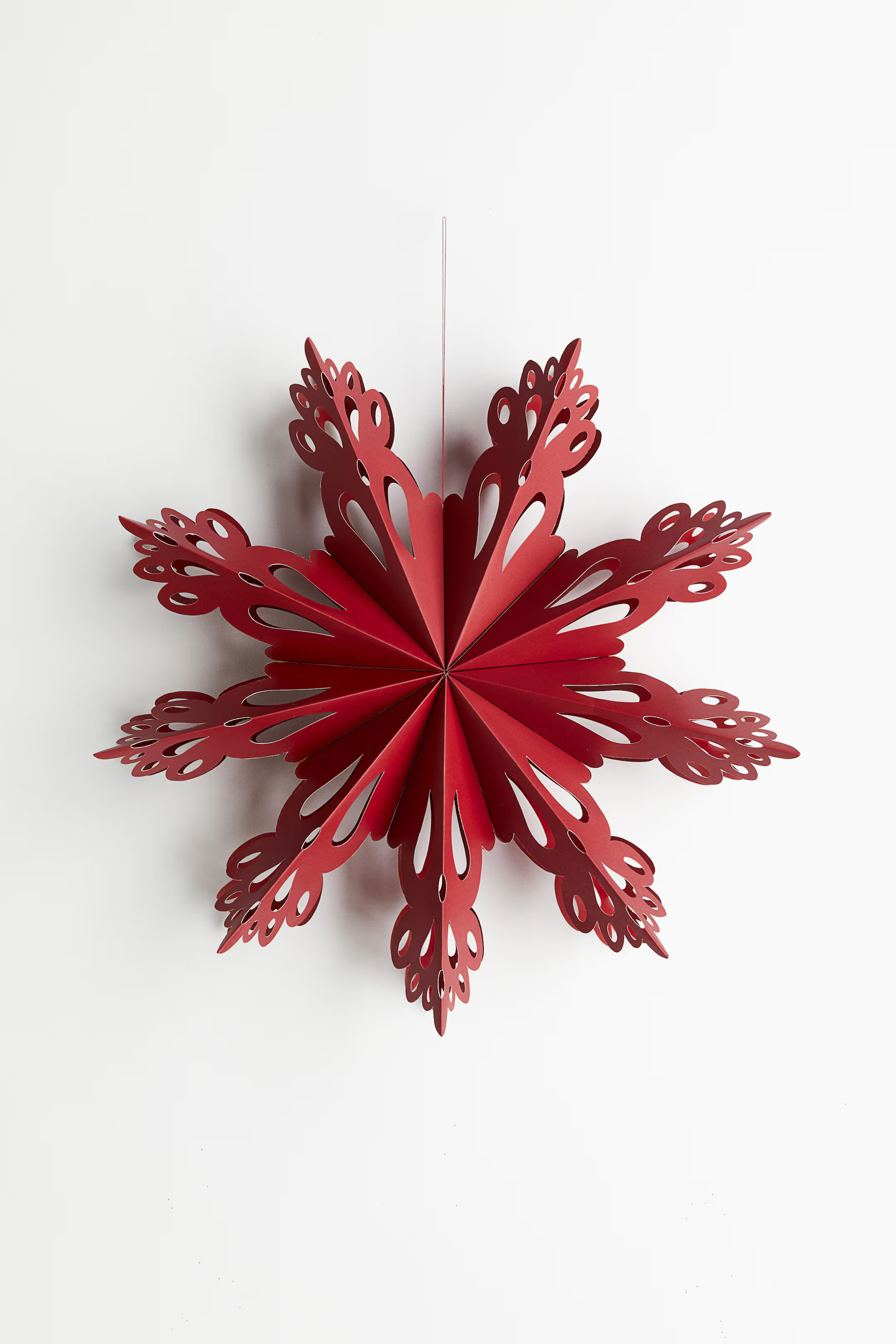 Paper Holiday Decoration - Dark red - Home All | H&M US | H&M (US + CA)