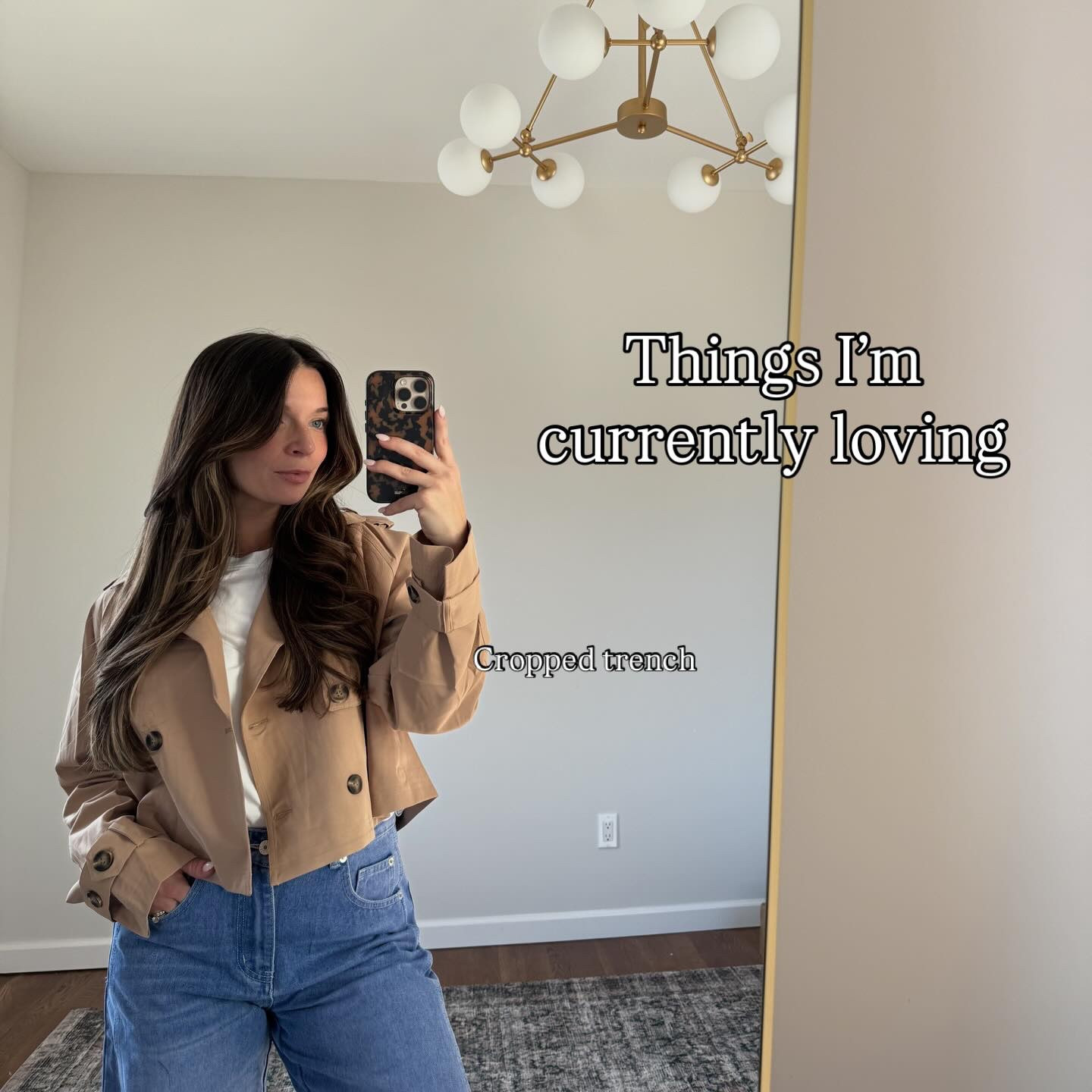 Some of my favorites this week! Comment SHOP for links 🤍

Cropped trench, matching sweat sets, tie wrap tops, oversized denim, track pants, beach cover ups, everyday earrings