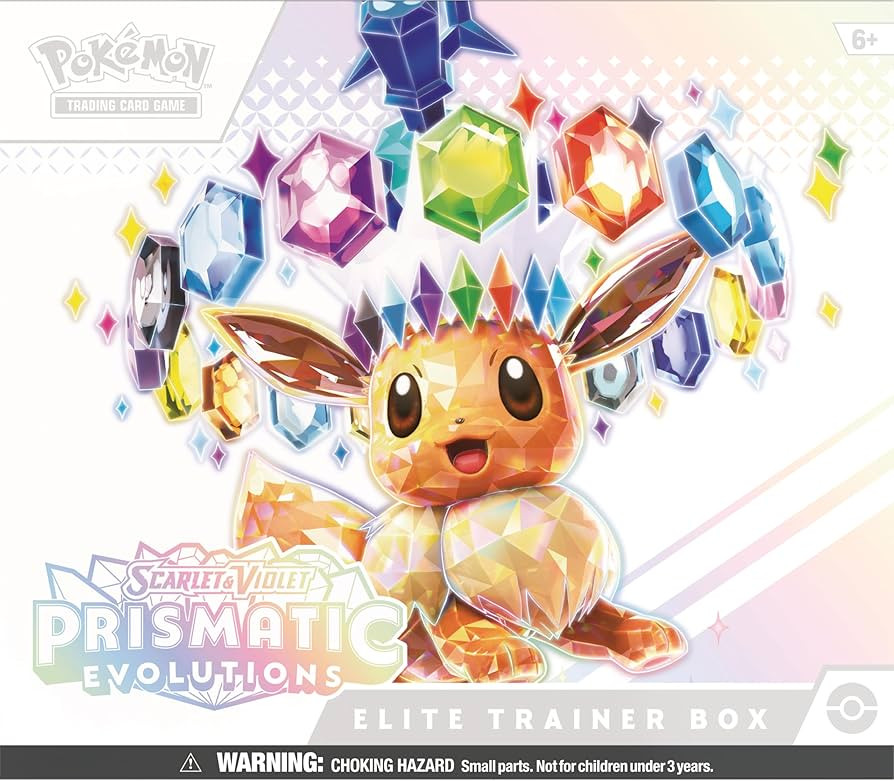 Pokemon TCG: Scarlet & Violet—Prismatic Evolutions Elite Trainer Box | Amazon (US)