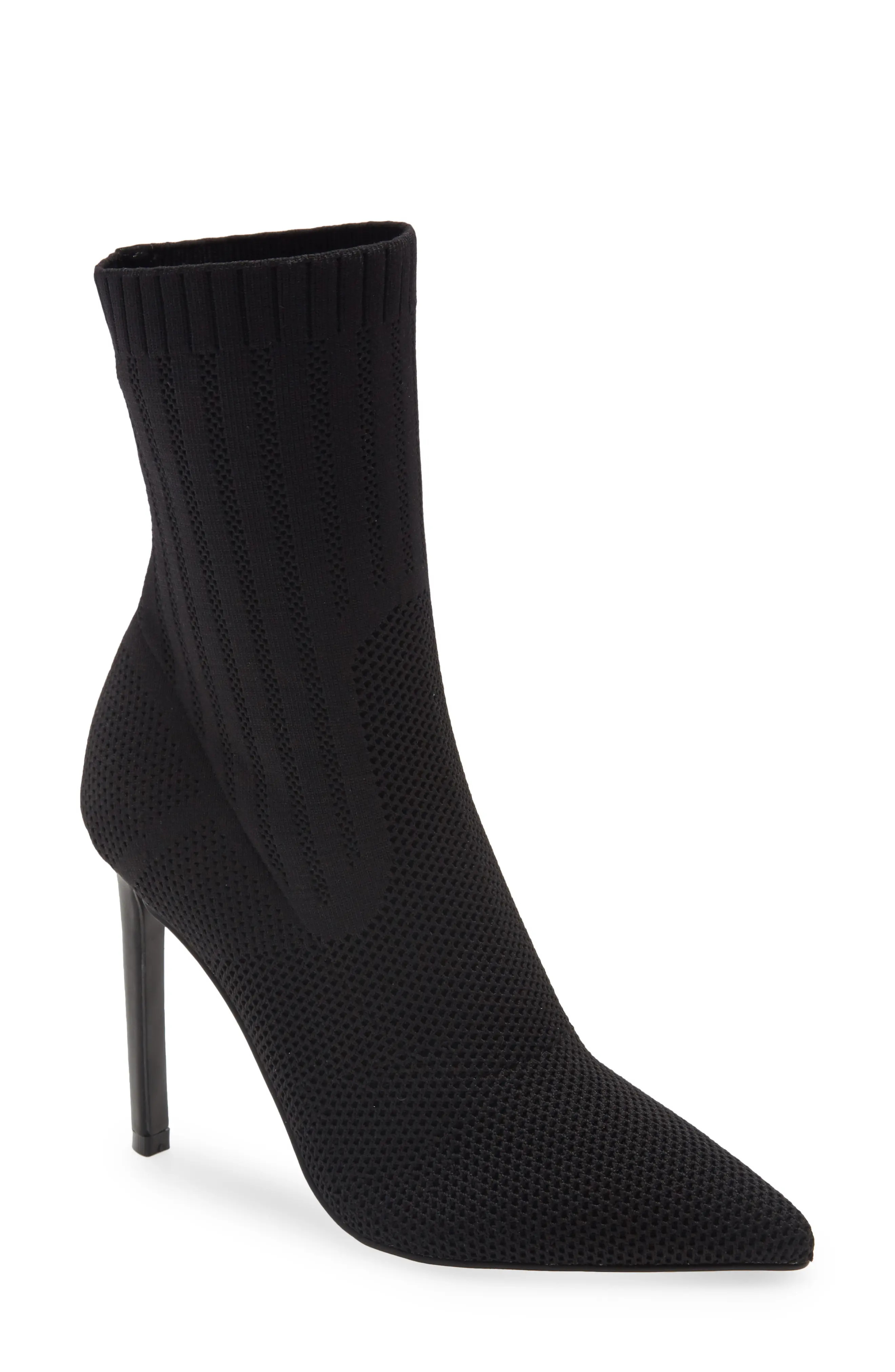 Steve Madden Discreet Stiletto Bootie in Black at Nordstrom, Size 6 | Nordstrom