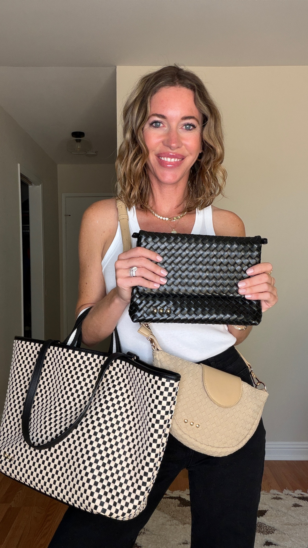 The 3 bags I use on repeat lately…
•my work bag
•errand running bestie
•going out gal 

Code: HEATHERMOORE

#LTKgrwm #LTKTravel #LTKmomlife