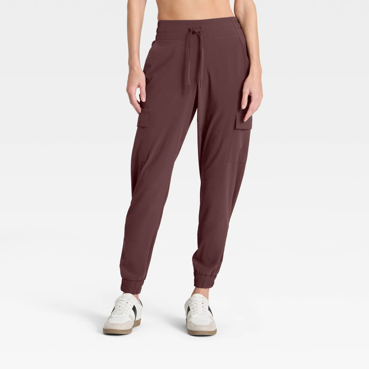Women's Active Light Mid-Rise Cargo Jogger Pants - All In Motion™ | Target